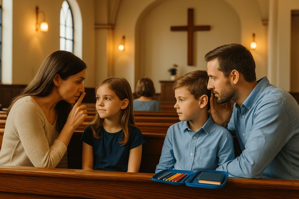 Church etiquette tips