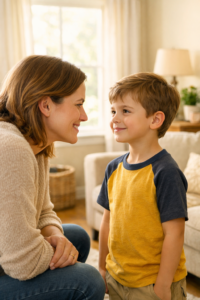 Warm time with mom - Manners Matter Now