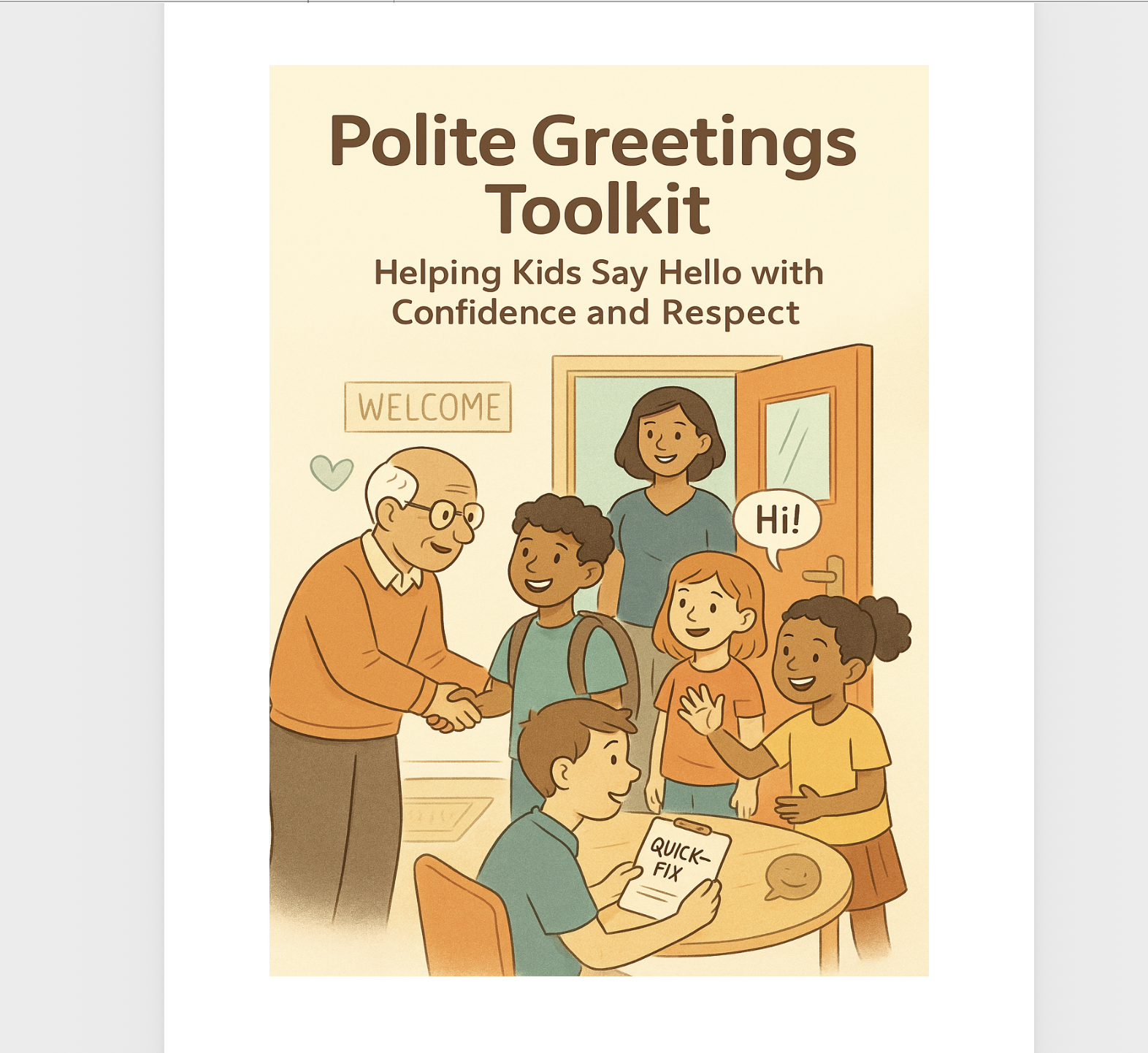Polite Greetings Toolkit